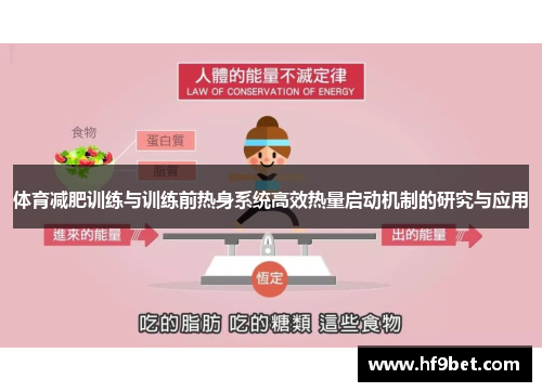体育减肥训练与训练前热身系统高效热量启动机制的研究与应用